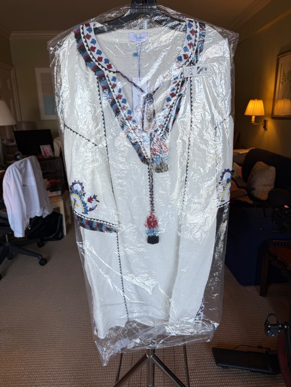 Parker Beach Beach Linen Blend Dress NWT Originally $248